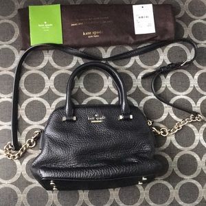 Kate Spade Small Maise Emerson place smooth black
